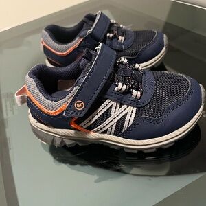 Kids Navy Blue Athletic Shoes